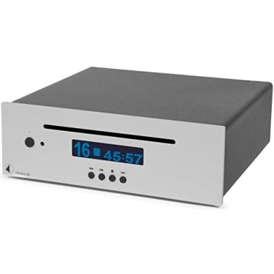 Abbildung von Pro Ject CD Box DS, High End Audio Player mit 24bit/192kHz Burr Brown DAC (Silber)