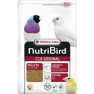 Abbildung von Versele Laga Nutribird C19 Original Kanarien Zuchtfutter Vogelfutter...