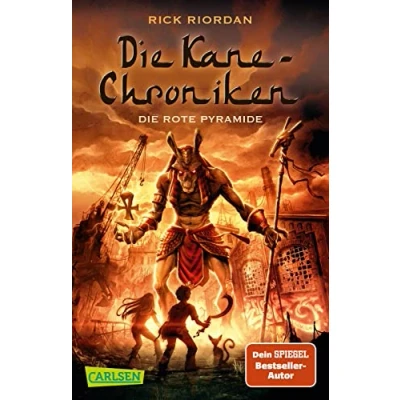 Abbildung von Die Kane Chroniken 1: rote Pyramide: Ägyptische Mythen, göttliche Mächte und ein auserwähltes Geschwisterpaar spannendes Fantasy Abenteuer ab 12 Jahren (1)