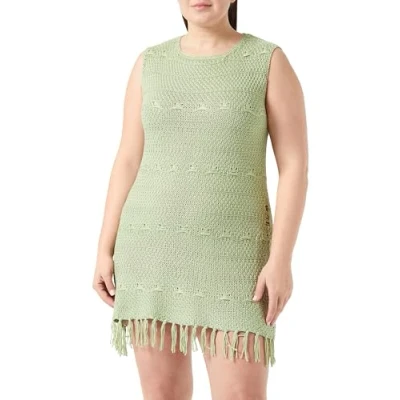Abbildung von usha FESTIVAL Damen Strickkleid 15526571 US04, Mint, XL/XXL