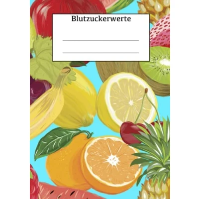 Abbildung von Blutzuckerwerte: Blutzucker Tagebuch zum notieren deiner täglichen Zuckerwerte