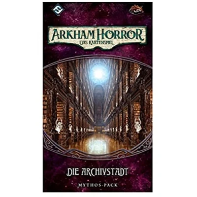 Abbildung von Asmodee Fantasy Flight Games Arkham Horror: LCG Die Archivstadt Erweiterung Expertenspiel Kartenspiel 1 4 Spieler Ab 14+ Jahren 45+ Minuten Deutsch