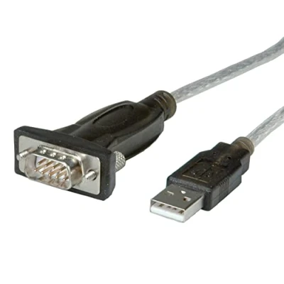 Abbildung von ROLINE Konverter Kabel USB seriell, 1,8 m