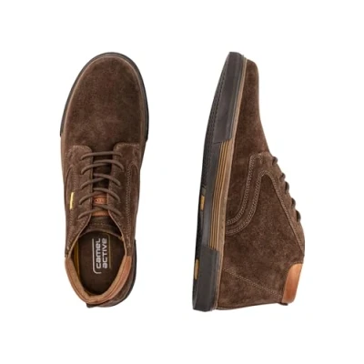 Abbildung von camel active Herren Blake Sneaker high aus Leder Braun menswear 40
