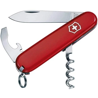Abbildung von Victorinox Schweizer Taschenmesser Waiter, Swiss Army Knife, Multitool, 9 Funktionen, Klinge, Kapselheber, Dosenöffner