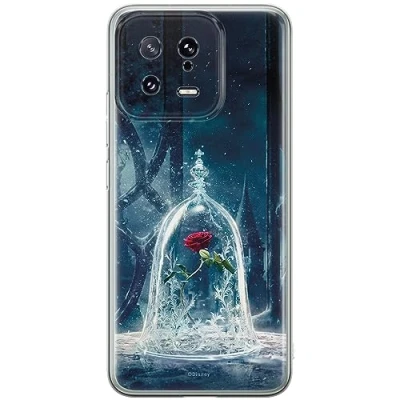 Abbildung von ERT GROUP Handyhülle für Xiaomi 13 Original und offiziell Lizenziertes Disney Muster Beauty and The Beast 002 optimal an die Form des Handy angepasst, hülle aus TPU
