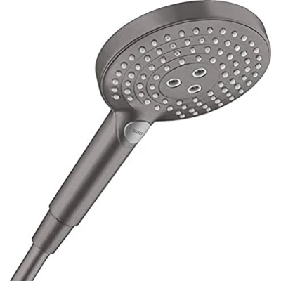 Abbildung von hansgrohe Duschkopf Raindance Select S 120 (Regendusche, 3 Strahlarten), Brushed Black Chrome