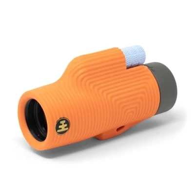 Abbildung von Nocs Provisions Zoom Tube 8x32 Monokular 8X Vergrößerung Teleskop Bak4 Prisma Breites Sichtfeld für Vogelbeobachtung, Rucksackreisen &amp; Wildtierbeobachtung International Orange
