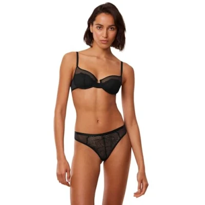 Abbildung von Triumph Delightful Spotlight Brazilian Slip, Damen, Größe: 36, Dark blue