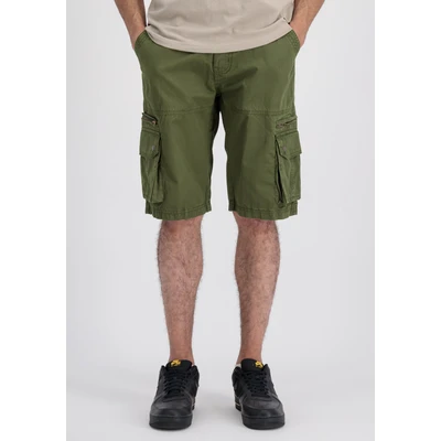 Abbildung von Alpha Industries Herren Shorts, Dark Olive, 29W