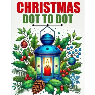 Abbildung von Christmas Dot to Book: Winter Large Print Dots For Adults and Seniors Season Scenes