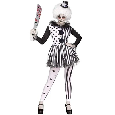 Abbildung von Fun World Damen Killer Clown Erwachsenenkostüm, Größe L