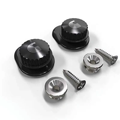 Abbildung von D&#039;Addario Universelle Strap Lock Gurtsicherung, schwarz