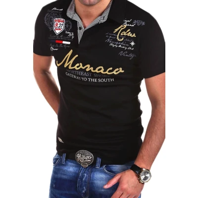Abbildung von behype Poloshirt &quot;MONACO&quot;, mit sportiven Patches &amp; Prints