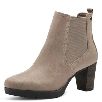 Abbildung von Tamaris Stiefelette, Damen, Größe: 40, Taupe Schuhe