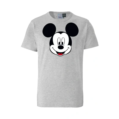 Abbildung von Logoshirt Disney Tshirt print graumeliert, Herren, Größe: 4XL, Grau meliert
