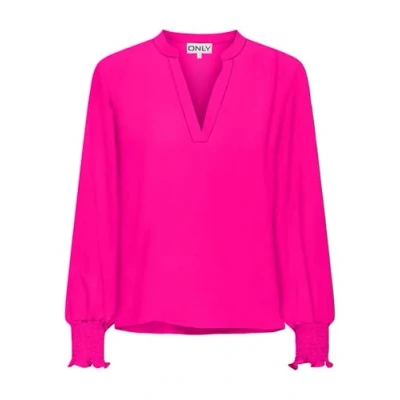 Abbildung von Onlmette V Neck Ls Smock Top Noos WVN