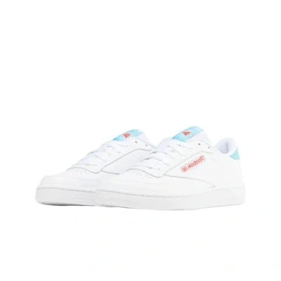 Abbildung von Reebok LOW NON Football CLUB C 85 Trainingsschuh, Herren, Größe: 37.5, Cloud white kinetic blue dynamic red Schuhe