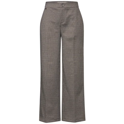 Abbildung von Street One WIDE Stoffhose, Damen, Größe: 42x28, Ashen maple beige