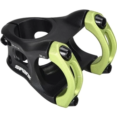 Abbildung von Spank Unisex Erwachsene Split Enduro Trail Shotpeen Fahrradvorbau, Grün, 38mm
