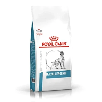 Abbildung von Royal Canin Veterinary ANALLERGENIC 3 kg Diät Alleinfuttermittel für ausgewachsene Hunde Zur Minderung von Ausgangserzeugnis und Nährstoffintoleranzerscheinungen