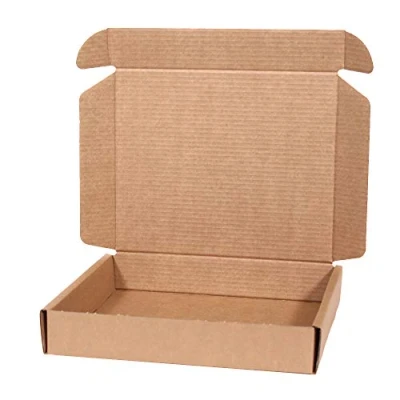 Abbildung von Only Boxes Karton aus Wellpappe, für Postversand, selbstaufbaubar, zur Aufbewahrung, Größe L, 31 x 26 5,5 cm, 20 Stück