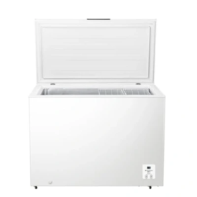 Abbildung von Hisense FT386D4AWLYE Horizontaler Gefrierschrank, Korb mit Griff, Dual Funktion in Kühlschrankmodus, 297 l Nettokapazität, leise, Weiß