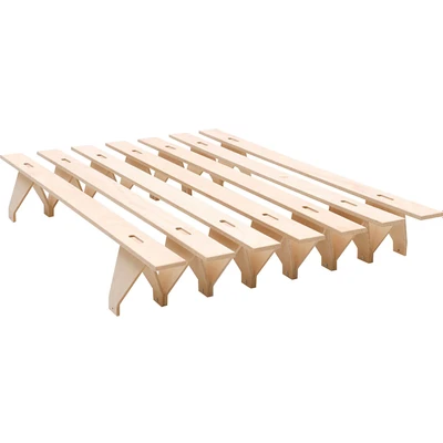 Abbildung von Tojo Futonbett &quot;lieg&quot;, reduziertes Design, in mehreren Breiten, erweiterbar zum Familienbett