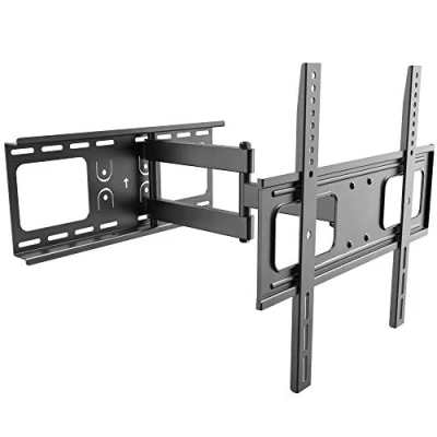 Abbildung von RICOO TV Wandhalterung Fernseher Schwenkbar Neigbar für 32 55 Zoll, Universal Halterung S3744, Fernsehhalterung Wand, Zoll bis 50 Kg mit max. VESA 400x400 mm