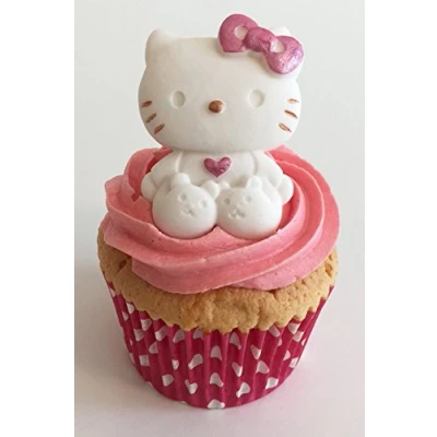 Abbildung von 1 handgemachte Große Hello Kitty aus Zucker / Large Sugar