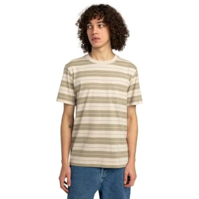 Abbildung von Element Icon Label Pocket T Shirt Männer L Beige