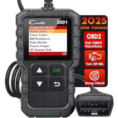 Abbildung von LAUNCH Creader 3001 obd2 diagnosegerät, Automotor Fehler Code Scanner für Europäische OBD II/EOBD Protokolle nach 2000, Auto diagnose scan tool