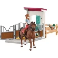 Abbildung von Horse Club Pferdebox mit Hannah &amp; Cayenne, Spielfigur