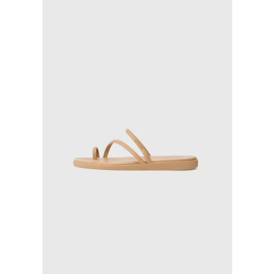 Abbildung von Crocs Damen Miami Toe Loop Sandal Flipflop, Milk Chocolate, 42/43 EU