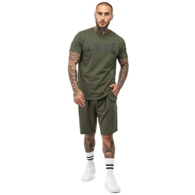Abbildung von Lonsdale SET Normale Passform MOY Jogginghose, Herren, Größe: XL, Olive black