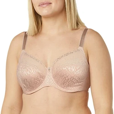 Abbildung von Fantasie Damen Envisage Underwire Full Coverage Side Support Bra BH mit voller Abdeckung, Undurchsichtige, Naturfarben/Beige, 75G