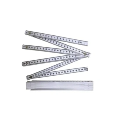 Abbildung von Toolland Robustes Fiberglas Gliedermaßstab, Präzisionsmessinstrument und praktisches Messwerkzeug, 2 m