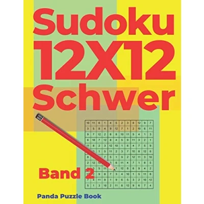 Abbildung von Sudoku 12x12 Schwer Band 2: Irregular Varianten Logikspiele Für Erwachsene
