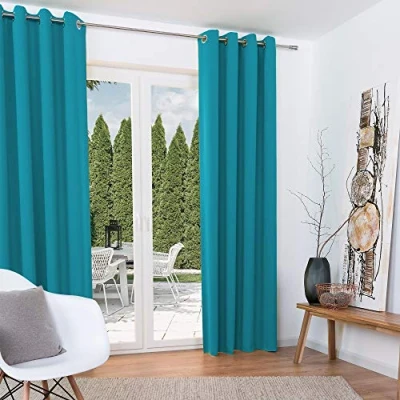 Abbildung von Beautissu Vorhang Amelie Nora, 2er Set Verdunkelungsvorhang 140x245cm