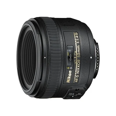Abbildung von Nikon AF S NIKKOR 50 mm f/1.4 G Objektiv, Schwarz