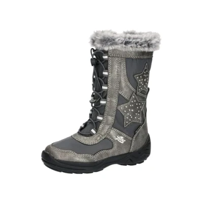 Abbildung von LICO Cathrin Snowboot/Winterstiefel für Kinder, Größe: 26, Grau silber Schuhe
