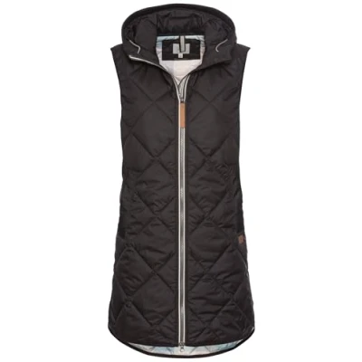 Abbildung von camel active MIT Kapuze Weste, Damen, Größe: 36, Black