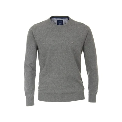 Abbildung von Redmond MIT Rundhals Ausschnitt IN Verschiedenen Strickpullover, Herren, Größe: Medium, Grau