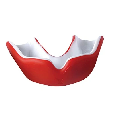 Abbildung von Gilbert Virtuo Dual Density Mundschutz Einheitsgröße rot/weiß
