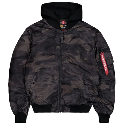 Abbildung von Alpha Industries Bomberjacke &quot;Alpha Men Bomber Jackets MA 1 ZH Back EMB Camo&quot;