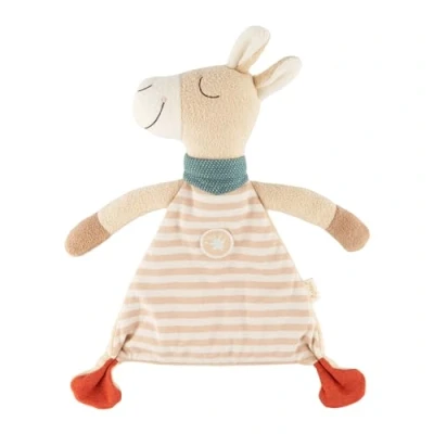 Abbildung von sigikid Schnuffeltuch LAMA Kuscheltier für Kinder, Größe: One Size, Beige