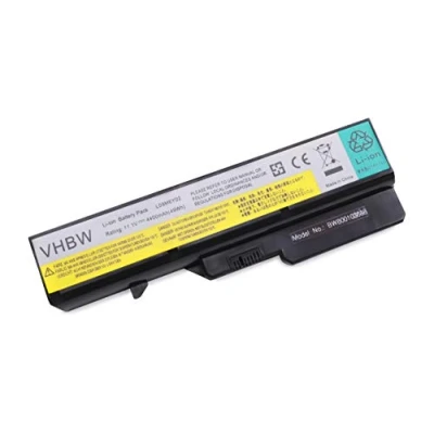 Abbildung von vhbw Akku kompatibel mit IBM Lenovo IdeaPad G565G, G565L, G570, G570A, G570AH, G570E, G570G, G575 Notebook (4400 mAh, 11,1 V, Li Ion)