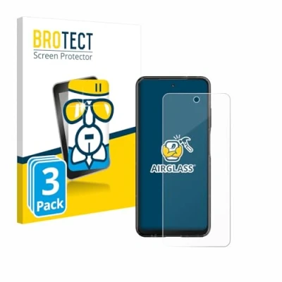 Abbildung von BROTECT Schutzglas für HMD Fusion (3 Stück) Schutzfolie Panzer Folie Glas [Extrem Kratzfest 9H, Anti Fingerprint, Ultra Transparent]