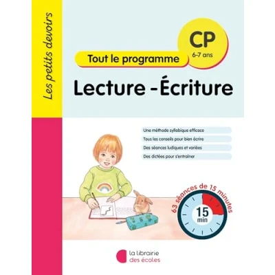 Abbildung von Les Petits Devoirs Lecture Ecriture CP: 63 séances de 15 minutes