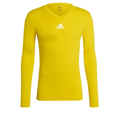 Abbildung von adidas Performance TEAM BASE Sport Tshirt, Herren, Größe: Large, Yellow